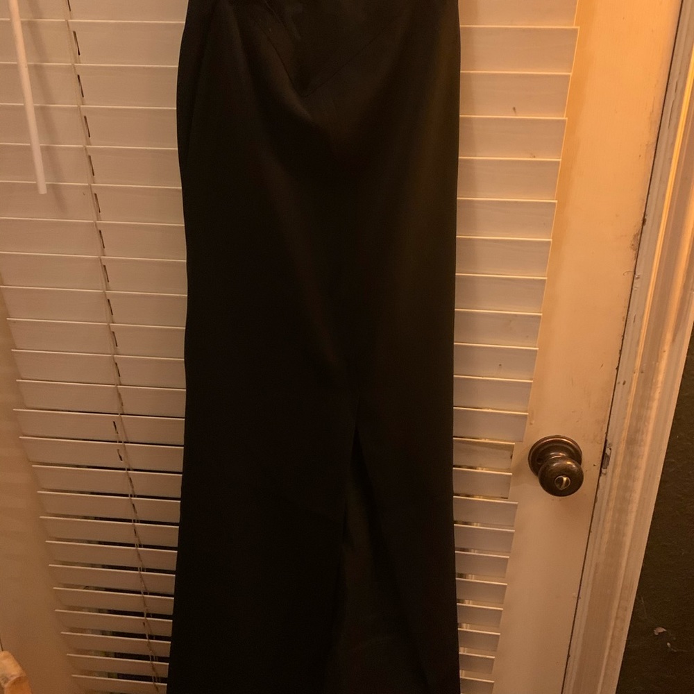 Armani long skirt slit at the knee size 8